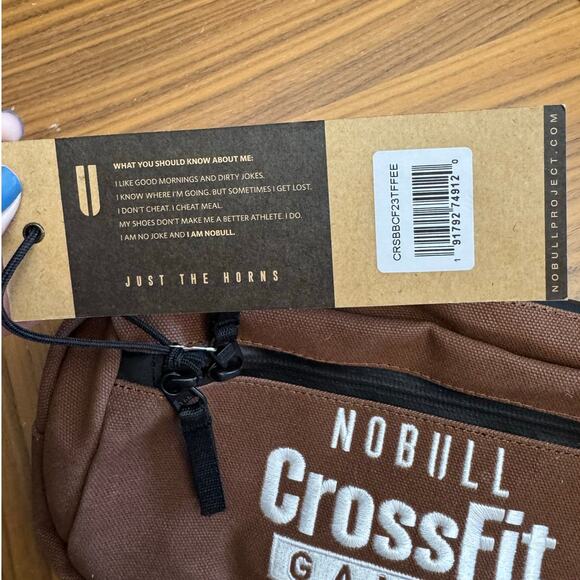 NWT Nobull CrossFit Games 2023 Brown Canvas Belt Bag Fanny Pack - Picture 3 of 11